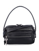 Acne Studios Black Leather Camero Party Shoulder Bag