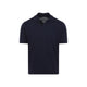 Canali Navy Blue Cotton Polo