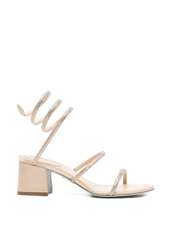 Rene Caovilla Beige Sandals