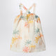 Chloé Ivory Dress With Multicolored Pattern