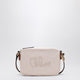 Chloé Petal Pink Crossbody Bag With Logo Embroidery