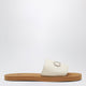Chloé White Slides With Logo