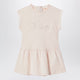 Chloé Light Pink Dress With Logo Embroidery