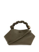 Ganni Small Bou Bag In Green