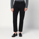 Pt Torino Denim Black Cotton Trousers