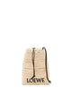Loewe Drawstring Raffia Cross Body Bag