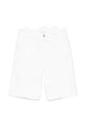 Closed Cotton Bermuda Shorts