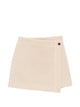 Closed Wrapped Short Skirt