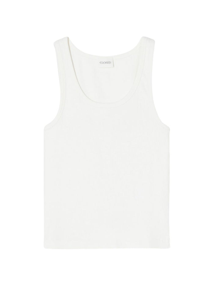 Closed Cotton Tank Top