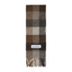 Acne Studios Plaid Fringed Scarf