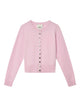 Isabel Marant Pink Purple Merino Cashmere Cardigan