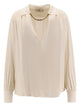 Elisabetta Franchi Georgette Blouse