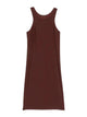 Patrizia Pepe Brown Polyamide Elastan Dress