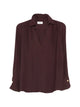 Elisabetta Franchi Cacao Viscose Shirt