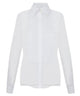 Elisabetta Franchi Ivory Stretch Fabric Shirt