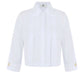 Elisabetta Franchi White Stretch Fabric Shirt