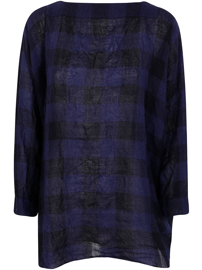 Daniela Gregis "Camicia Quadrato" 5 Cm Checked Shirt