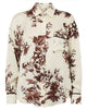 Liu Jo White Floral Print Shirt
