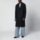 Harris Wharf London Dark Blue Singlebreasted Wool Coat