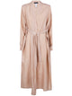 Fabiana Filippi "Campagna" Belted Long Coat