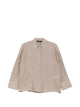 Fabiana Filippi Taupe Linen Shirt