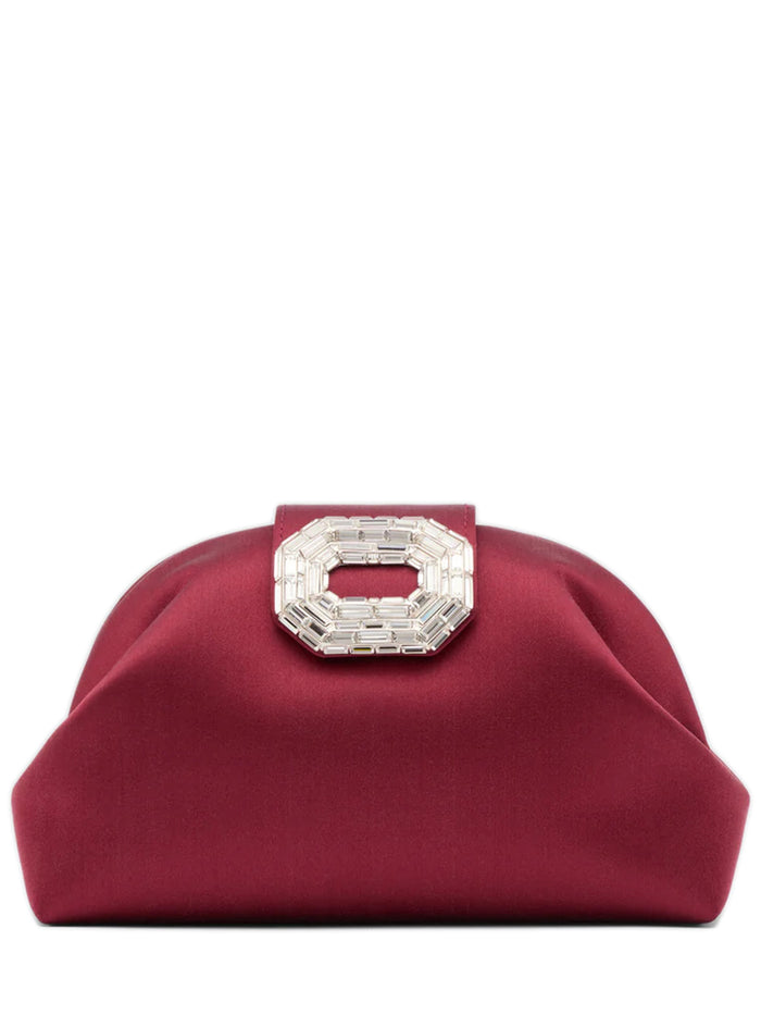 Amina Muaddi Camelia Clutch Bag