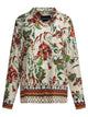 Samantha Sung White Silk Shirts