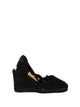 Castañer Carina Black Wedge And Platform Espadrilles