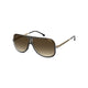 Carrera Black Gold Metal Sunglasses