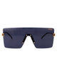 Carrera Gold Black_ Metal Sunglasses