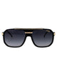 Carrera Black Gold Acetate Sunglasses