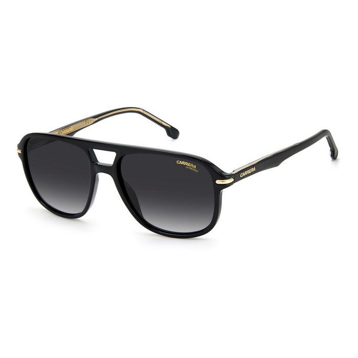 Carrera Black Gold Acetate Sunglasses