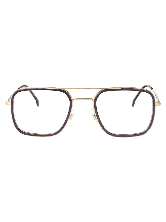 Carrera Grey Gold Steel Glasses