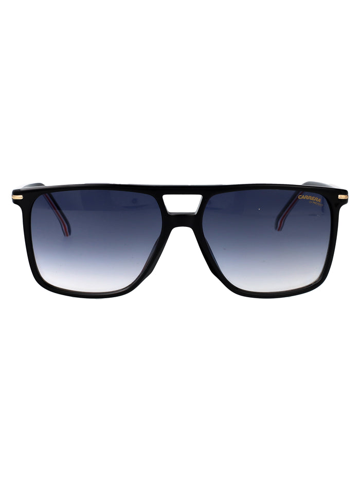 Carrera Black Red Acetate Sunglasses