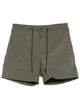 Pt01 Crinkled Effect Drawstring Nylon Shorts