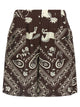 Alberto Biani 'Bandana' Print Bermuda Shorts
