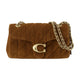Coach Tabby 26 With Chain Shoulder Bag -  - Suede - Brown