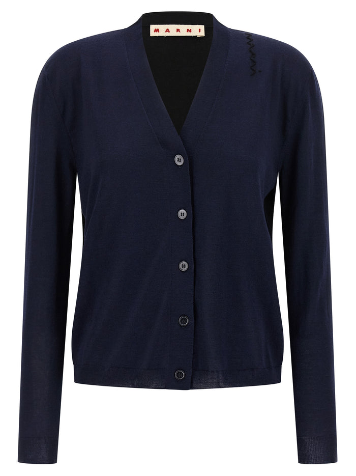 Marni Two-Tone Cardigan