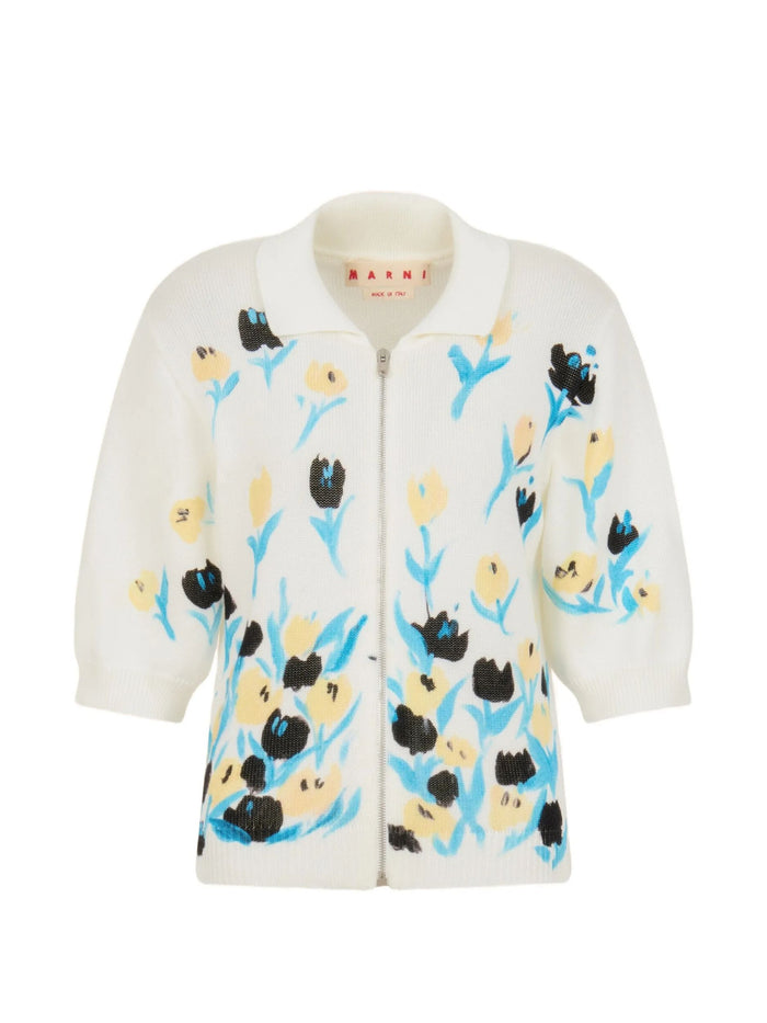 Marni Cotton Knit Cardigan