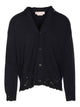Marni Black Knitted Cardigan With Buttons Closure