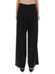 Pt Torino Black Wool Cashmere Trousers