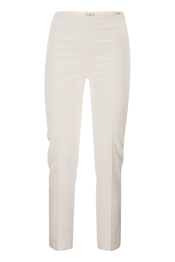 Pt Torino Gioia - Slim Trousers In Stretch Viscose