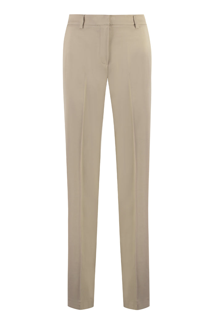 Pt01 Ambra - Stretch Viscose Trousers