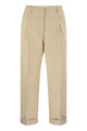 Pt Torino Anna - Cotton And Linen Trousers
