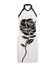 Balmain Rose Mini Dress
