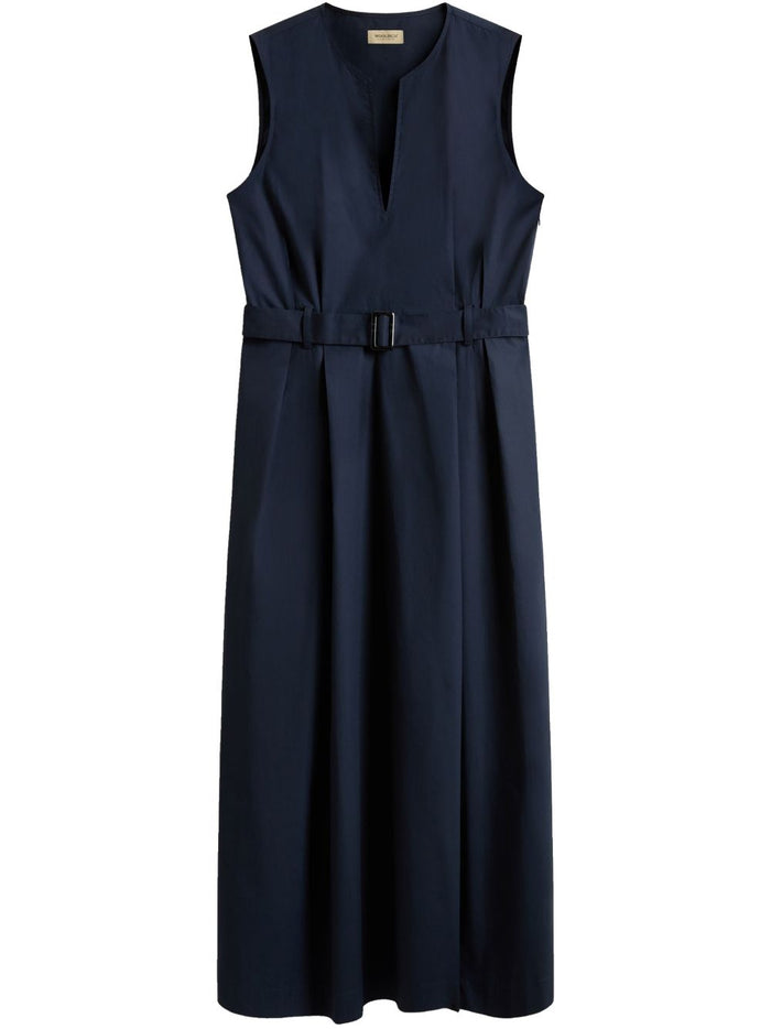 Woolrich Cotton Belted Long Coat