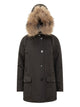 Woolrich Black Arctic Parka Removable Hood Coat