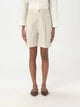 Woolrich High-Waisted Tailored Brown Shorts