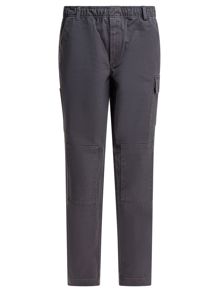 Gr10k Grey Cotton Trousers