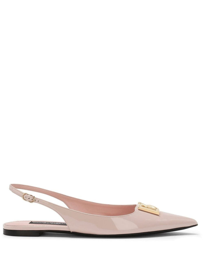 Dolce & Gabbana Leather Slingback Pumps
